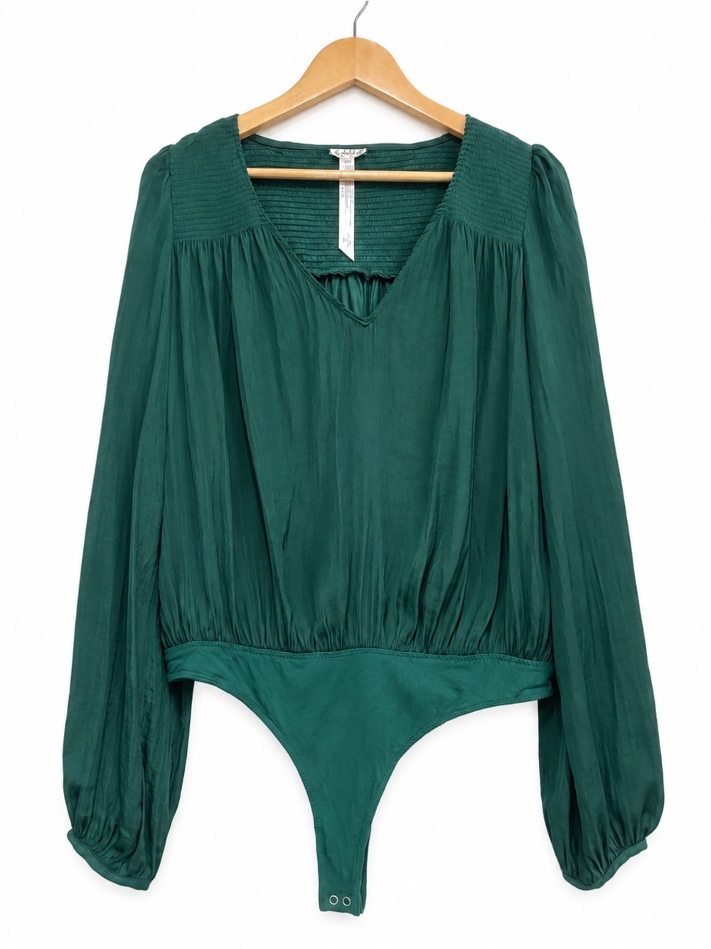 Free People Intimately Small Green Bodysuit
